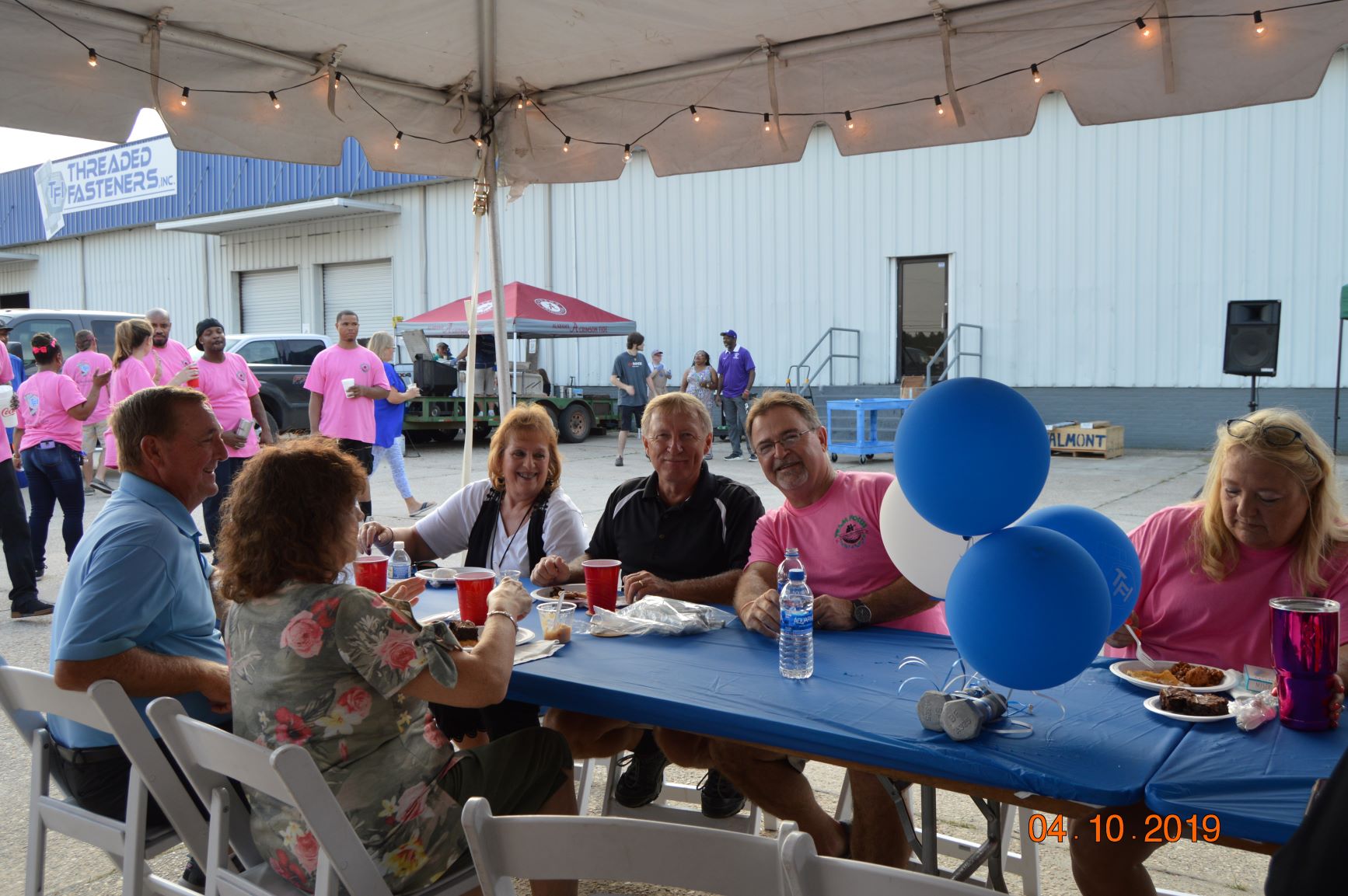 President Billy Duren and Friends at 2019 Open House